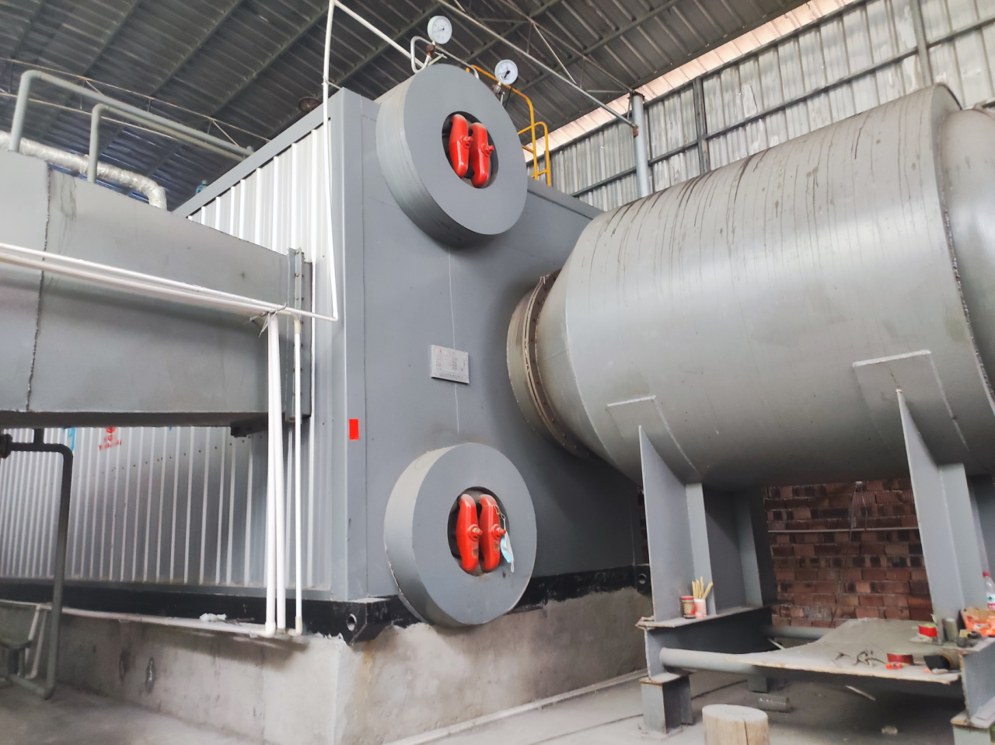 WanSin synthetic resin workshop high-efficiency waste-heat boiler